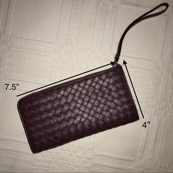 NWOT! Authentic Bottega Veneta Leather Wallet/Wristlet - Picture 3 of 13